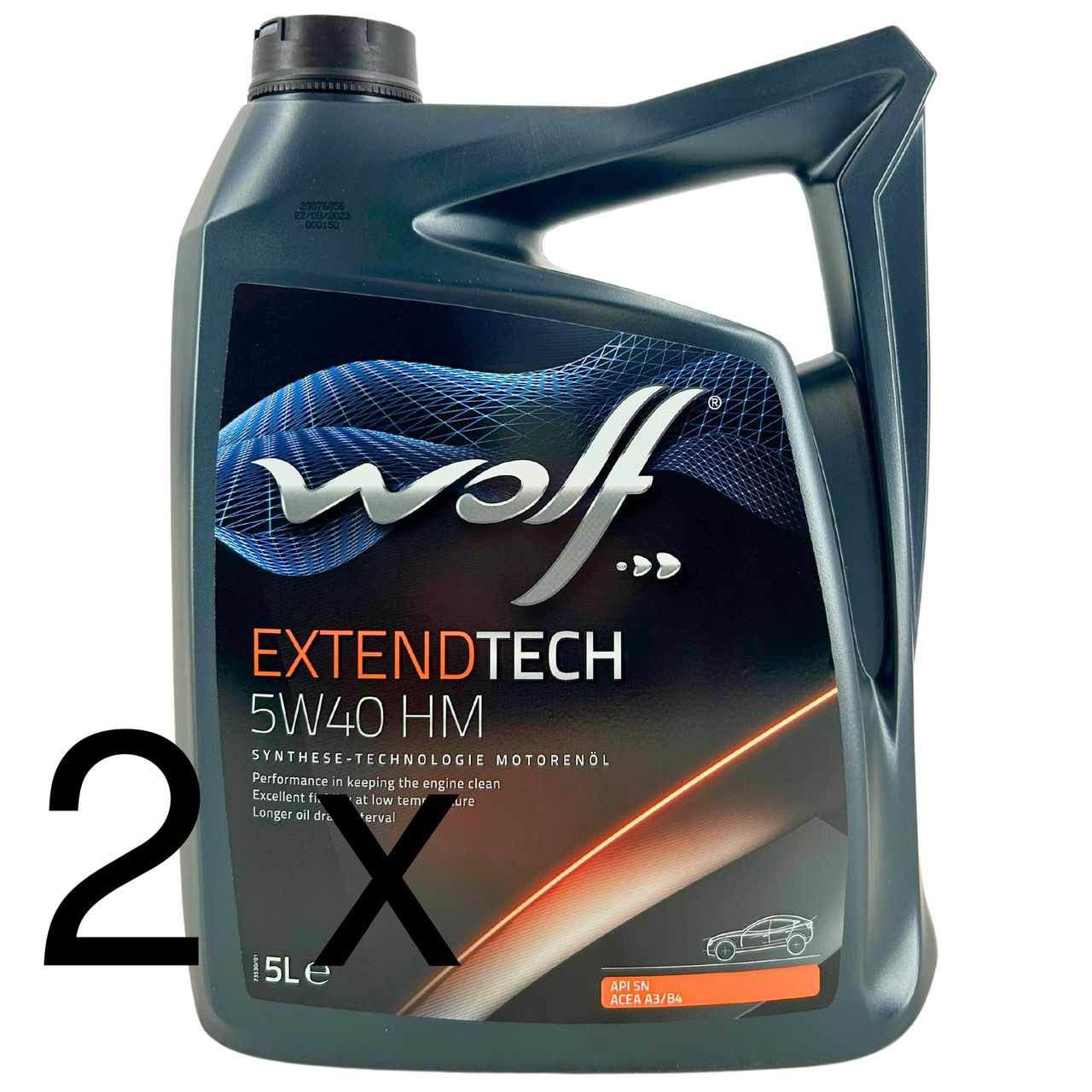 Wolf ExtendTech 5W-40 HM 2x5 Liter