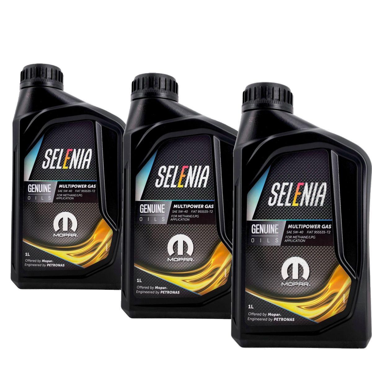 Selenia Multipower Gas 5W-40 3x1 Liter