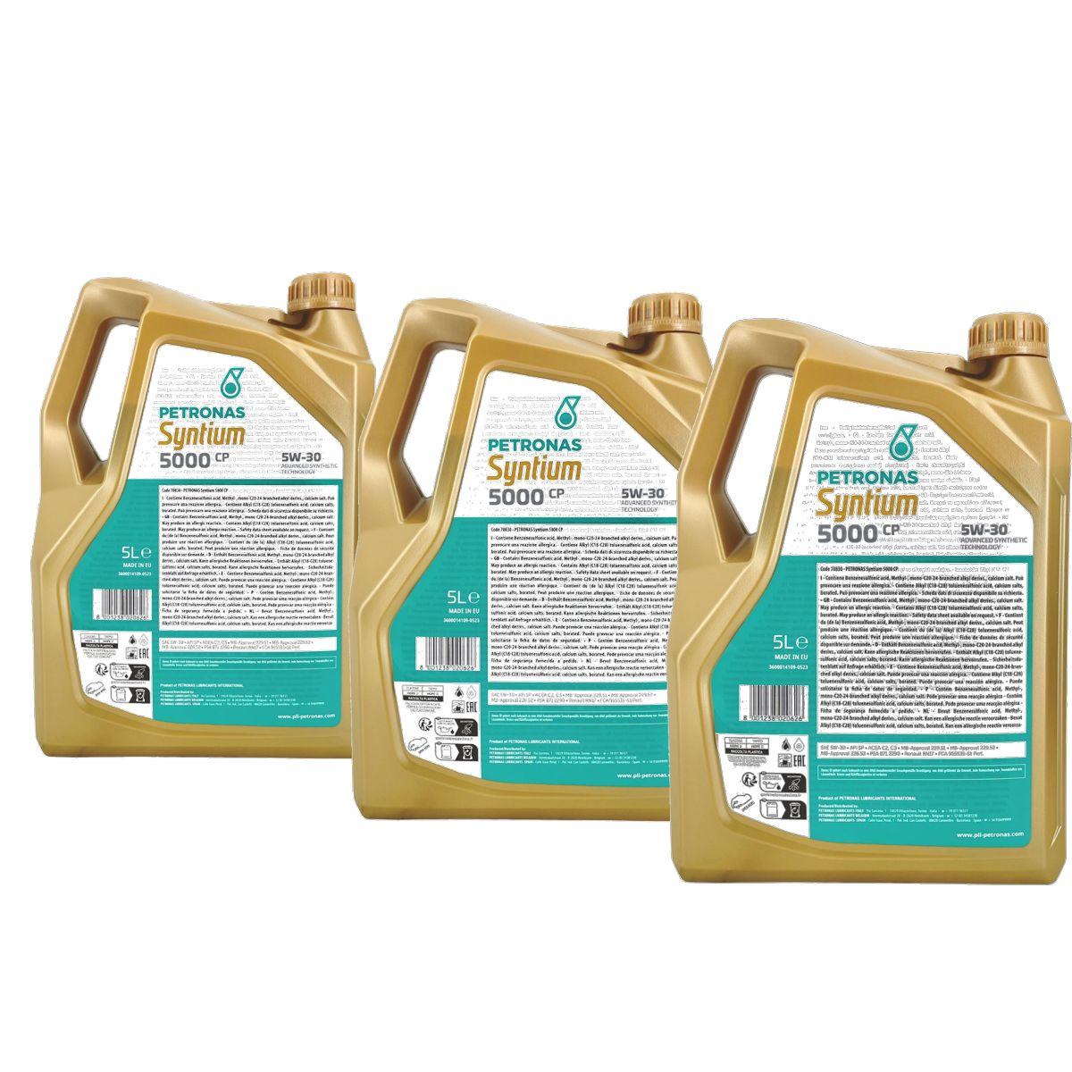 Petronas Syntium Prime CP 5W-30 3x5 Liter