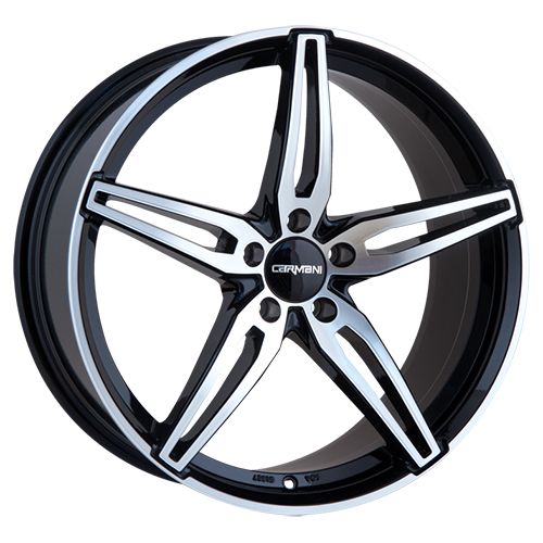 CARMANI CA 15 OSKAR black polish 7.0Jx17 5x112 ET49