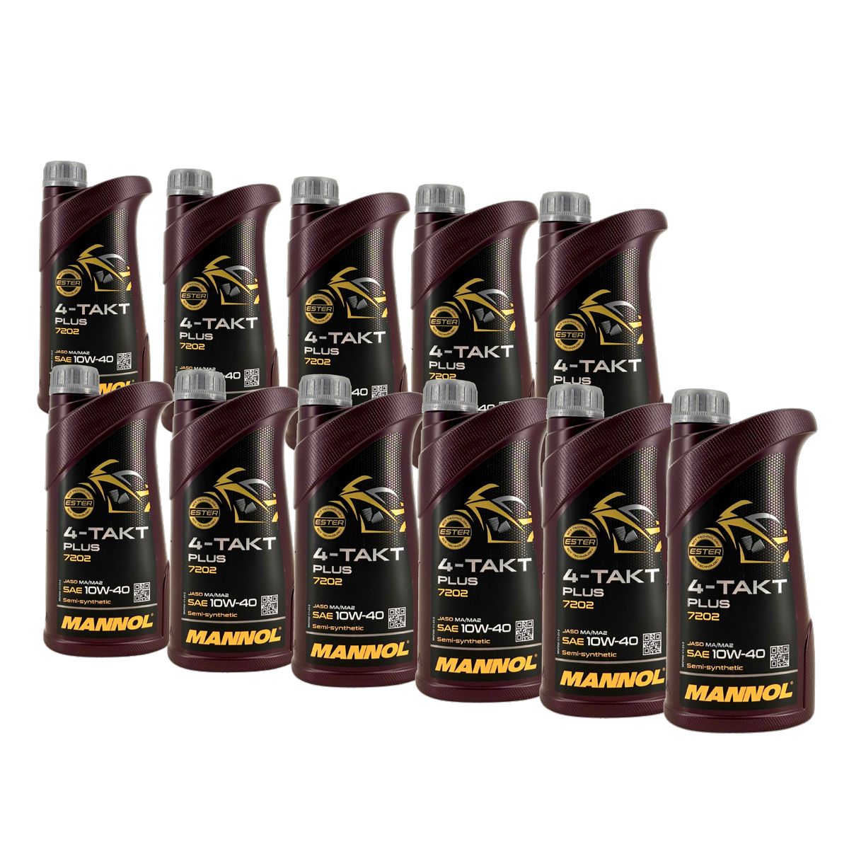 Mannol 4-Takt Plus 10W-40 11x1 Liter