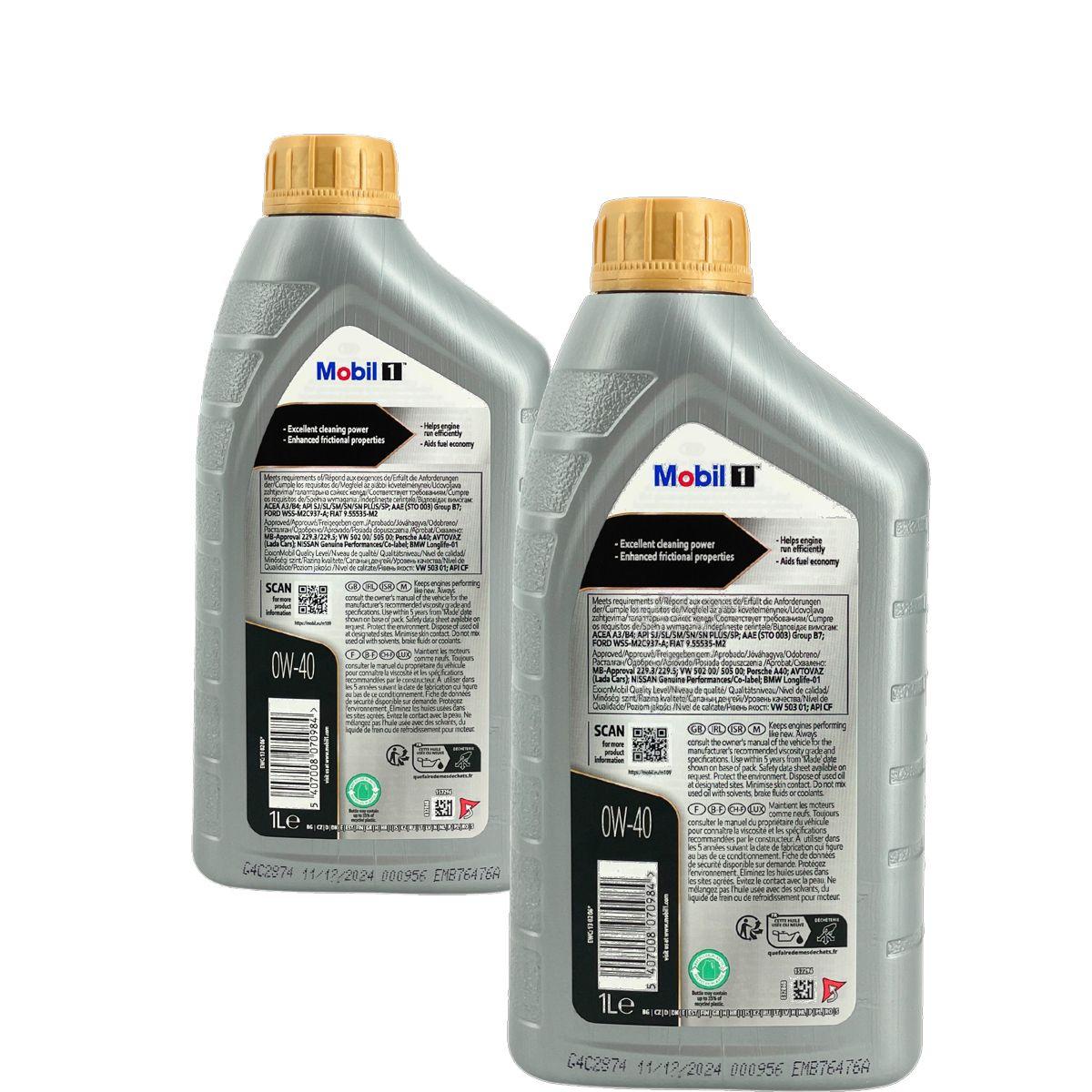 Mobil 1 FS 0W-40 2x1 Liter