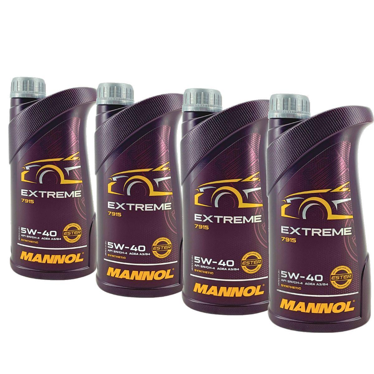 Mannol Extreme 5W-40 4x1 Liter