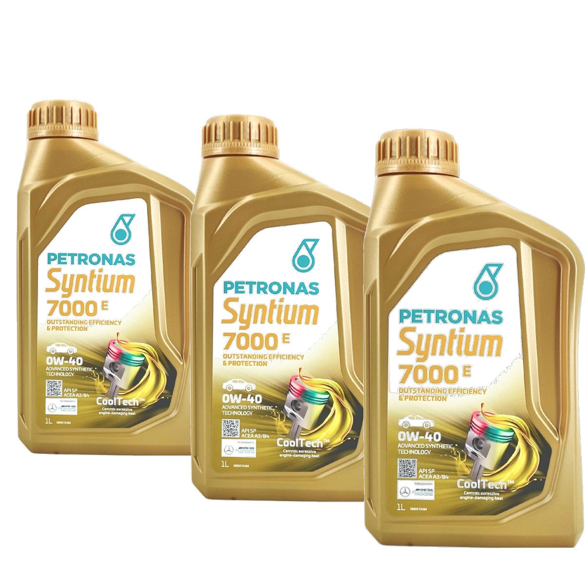 Petronas Syntium 7000 E 0W-40 SP 3x1 Liter