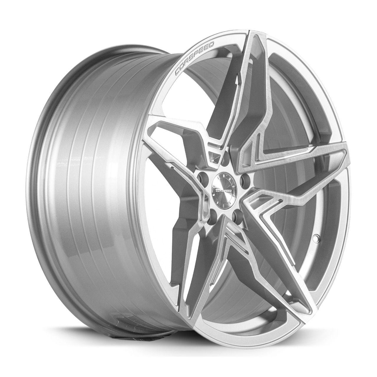 CORSPEED KHARMA silver-brushed-surface 9.0Jx20 5x112 ET35