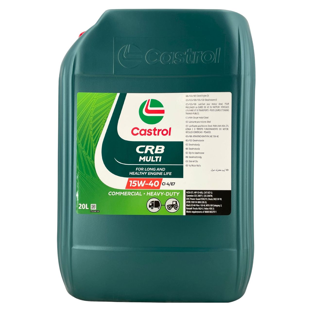Castrol CRB Multi CI-4/E7 15W-40 20 Liter