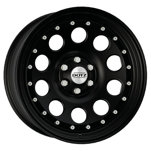 DOTZ OMOQZB37 schwarz/silber 8.0Jx 6x130 ET37