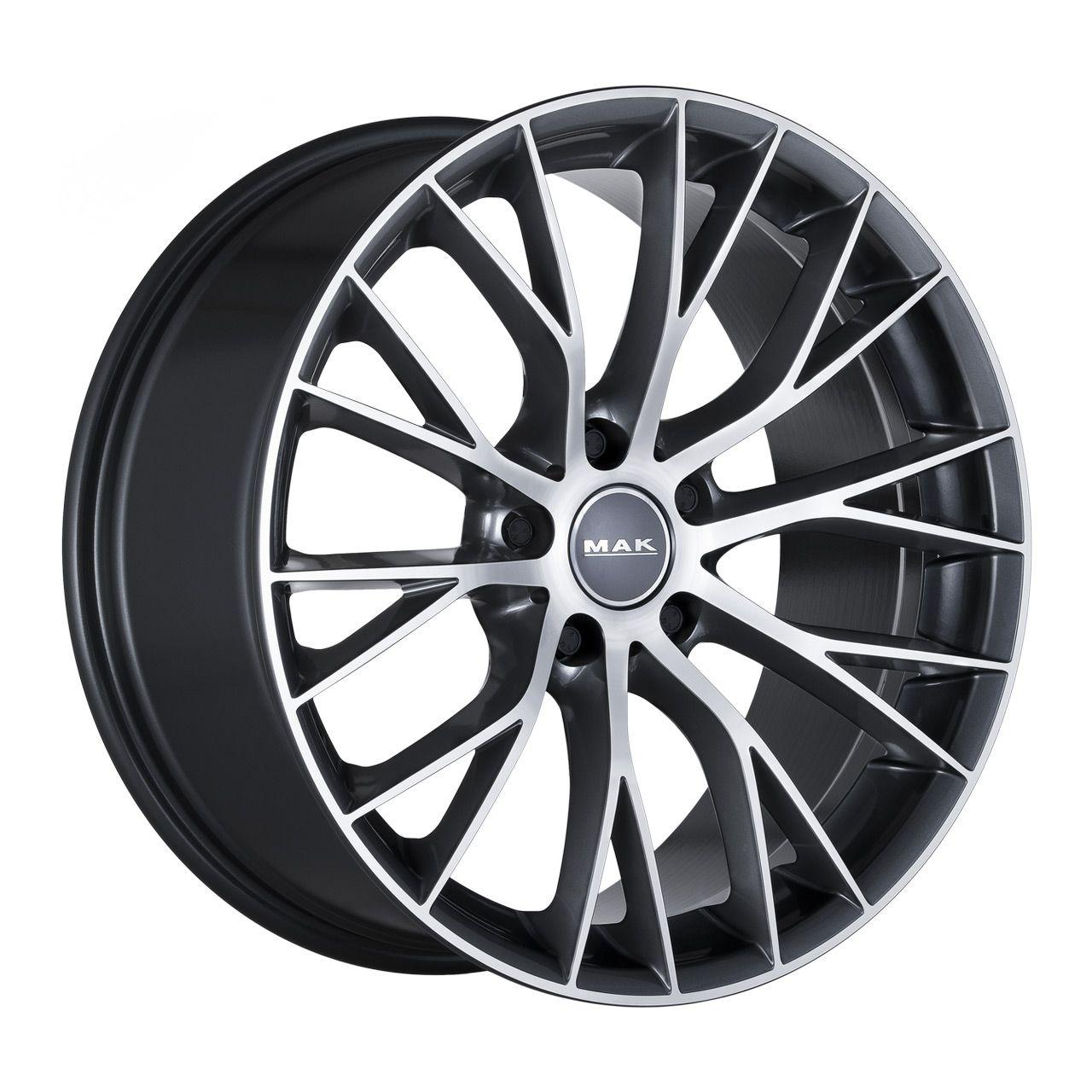 MAK MUNCHEN gun metal mirror face 8.5Jx20 5x120 ET38
