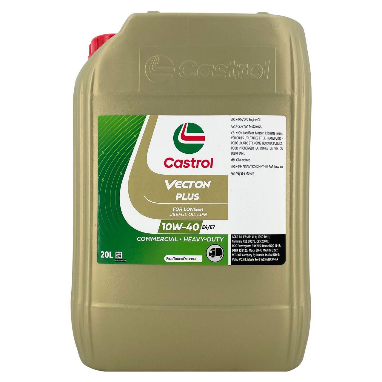Castrol Vecton Plus 10W-40 E4/E7 20 Liter