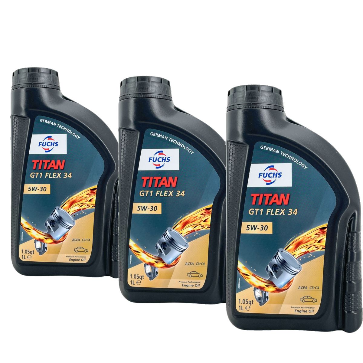 Fuchs Titan GT1 Flex 34 5W-30 3x1 Liter