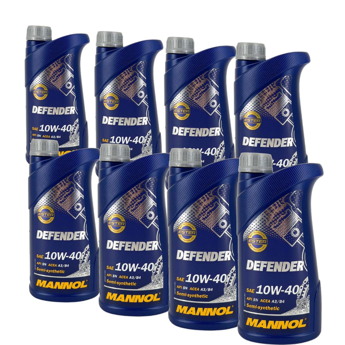 Mannol Defender 10W-40 8x1 Liter