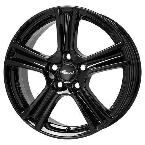 RC-DESIGN RC19 glanz schwarz 5.5Jx15 5x100 ET40