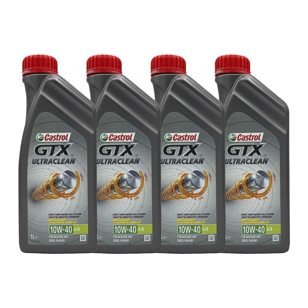 Castrol GTX Ultraclean 10W-40 A/B 4x1 Liter
