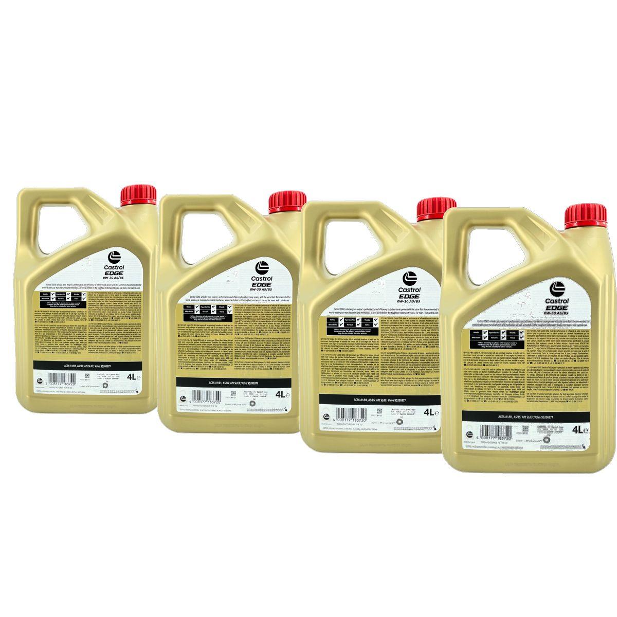 Castrol Edge 0W-30 A5/B5 4x4 Liter
