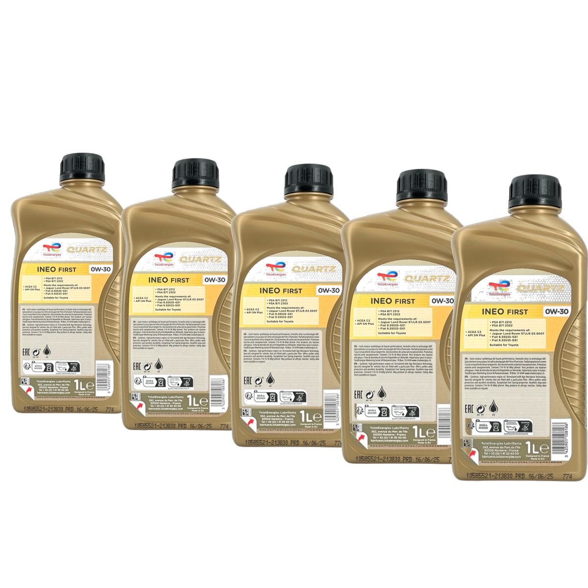 Total Quartz Ineo First 0W-30 5x1 Liter