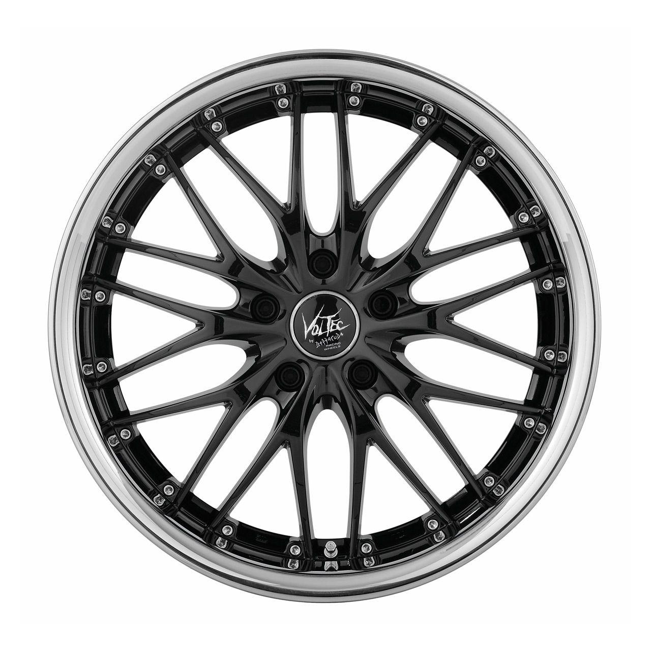 BARRACUDA VOLTEC T6 Higloss black inox lip 7.0Jx17 4x100 ET33