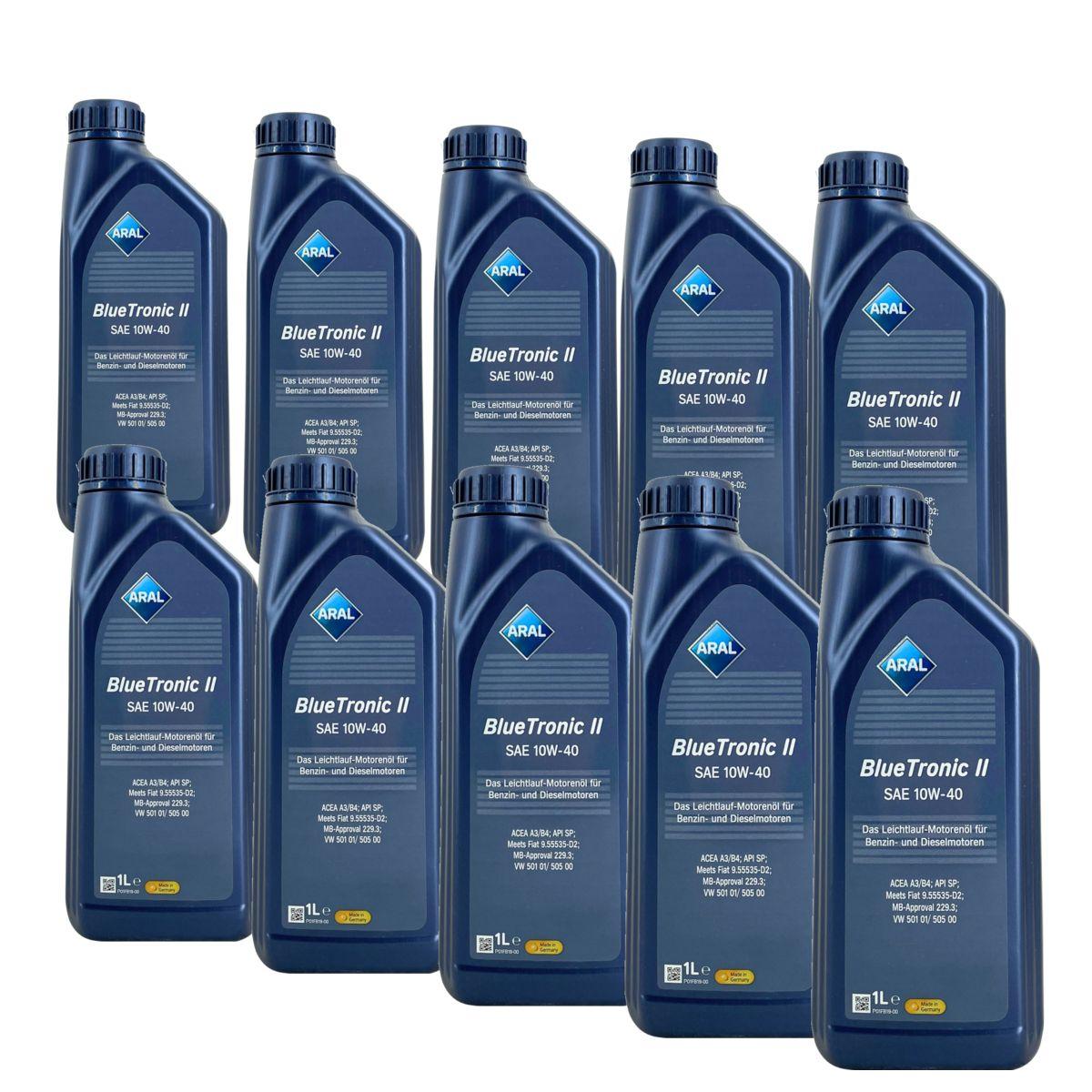 Aral BlueTronic II 10W-40 10x1 Liter