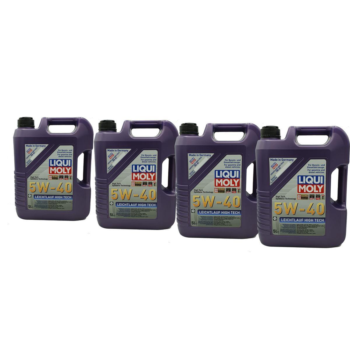 Liqui Moly Leichtlauf High Tech 5W-40 4x5 Liter
