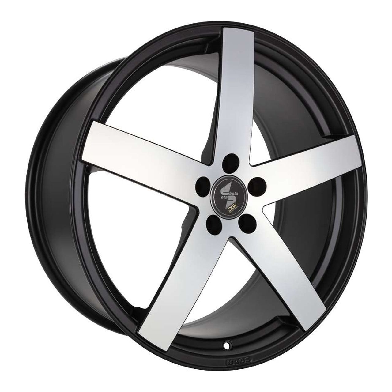 ETABETA UROS-K S black matt full polished 11.0Jx19 5x130 ET55