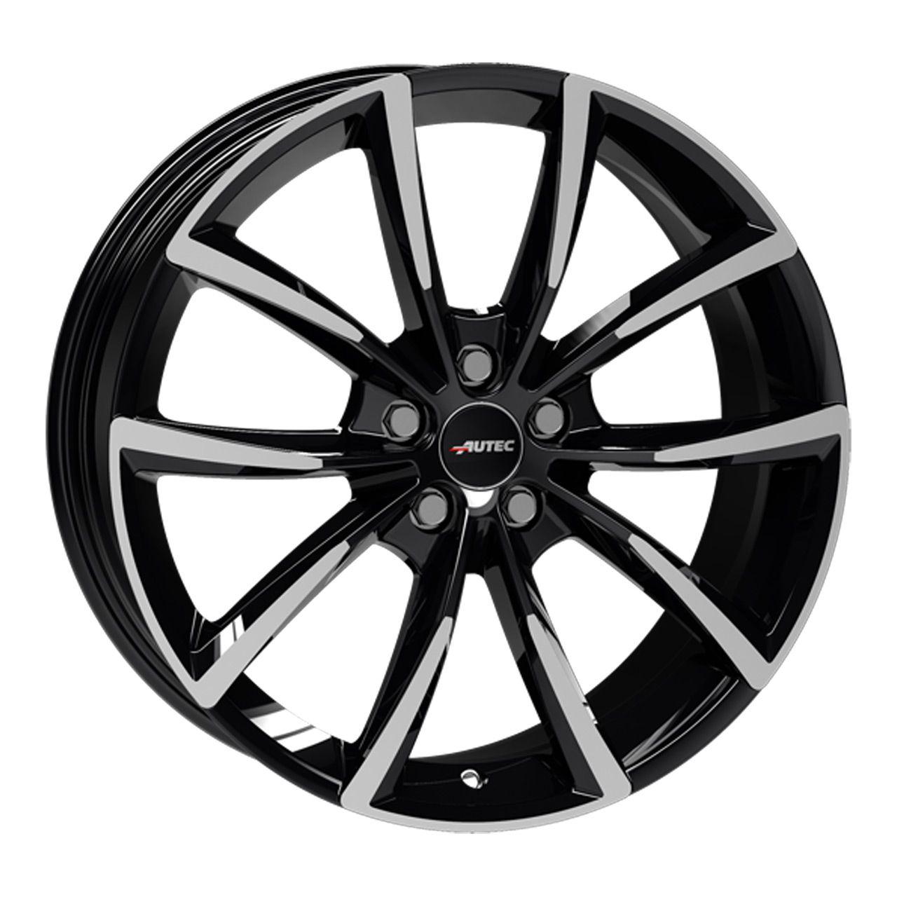 AUTEC TYP AS - ASTANA schwarz poliert 7.0Jx17 5x108 ET42