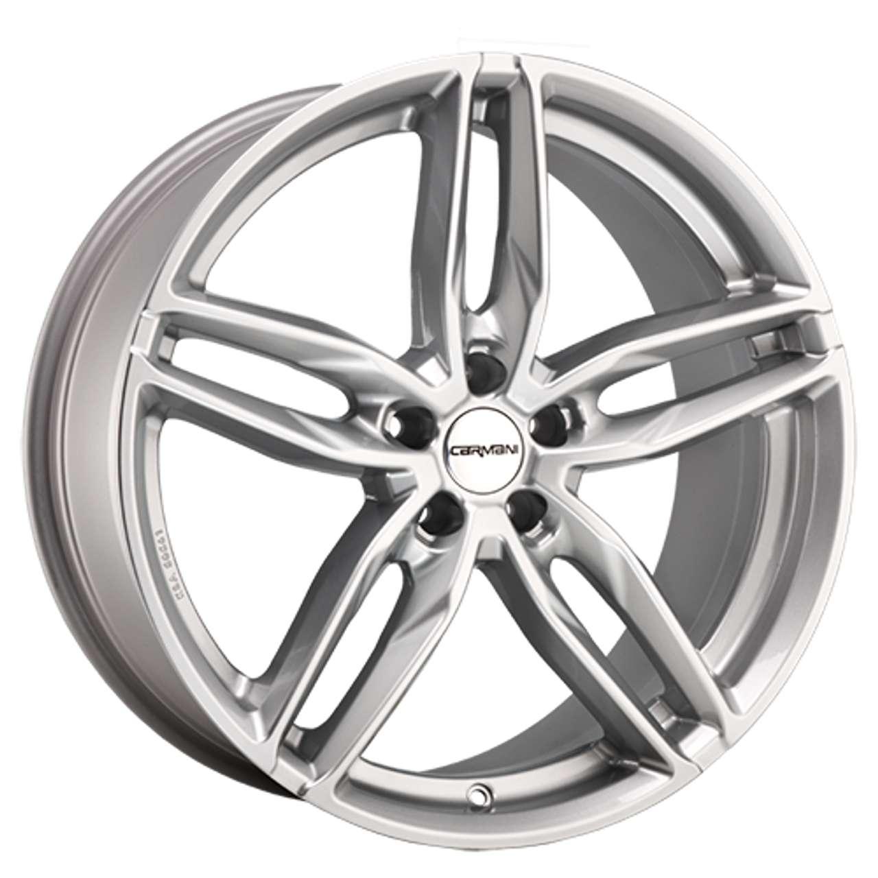 CARMANI 13 TWINMAX white silver 8.0Jx18 5x112 ET47