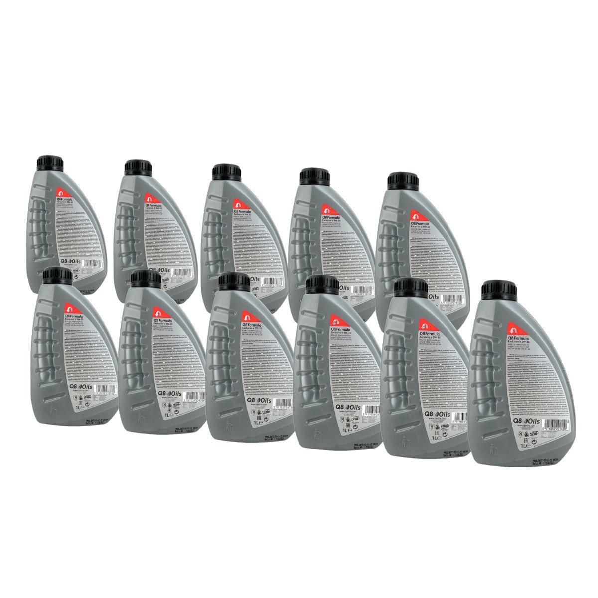 Q8 Formula Exclusive V 0W-30 11x1 Liter
