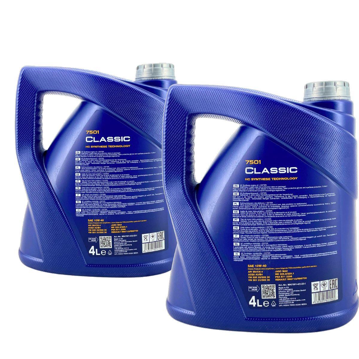 Mannol Classic 10W-40 2x4 Liter