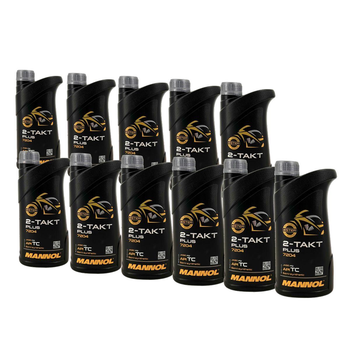 Mannol 2-Takt Plus 11x1 Liter