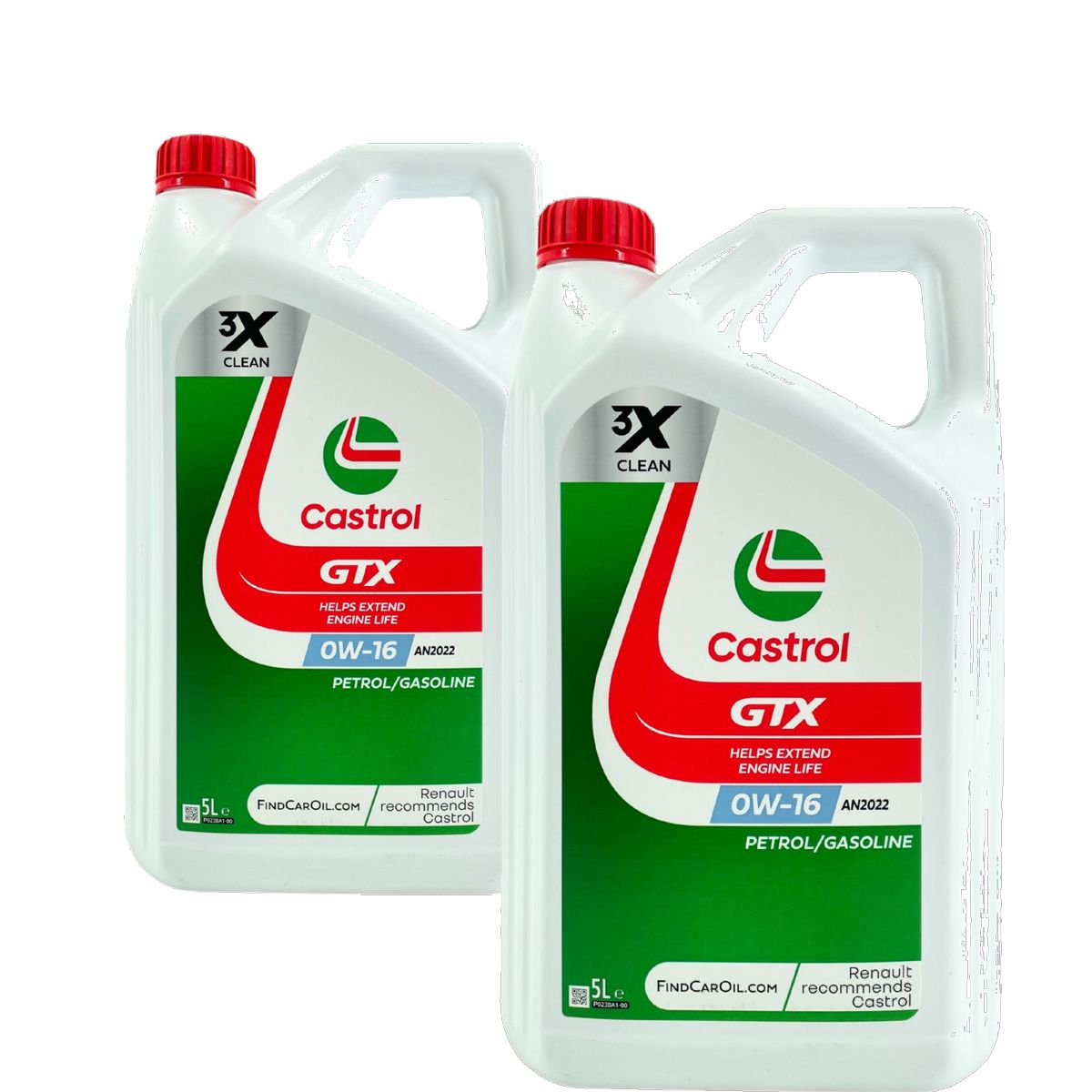 Castrol GTX 0W-16 AN2022 2x5 Liter
