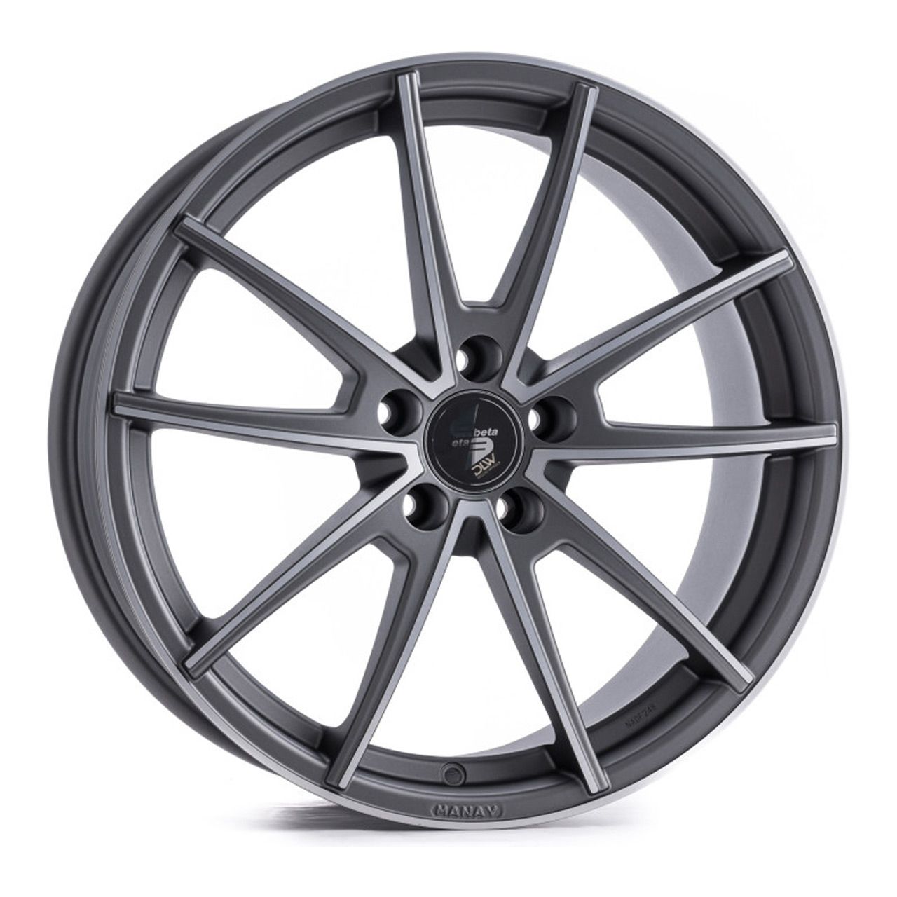 ETABETA MANAY-K anthracite matt full polished 10.5Jx20 5x112 ET30