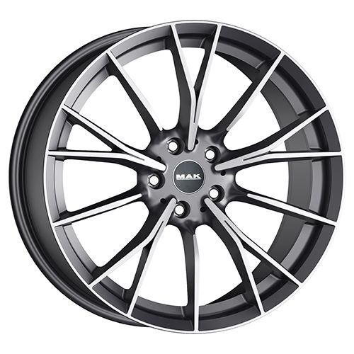 MAK FABRIK-D gun metal mirror face 9.0Jx20 5x120 ET44
