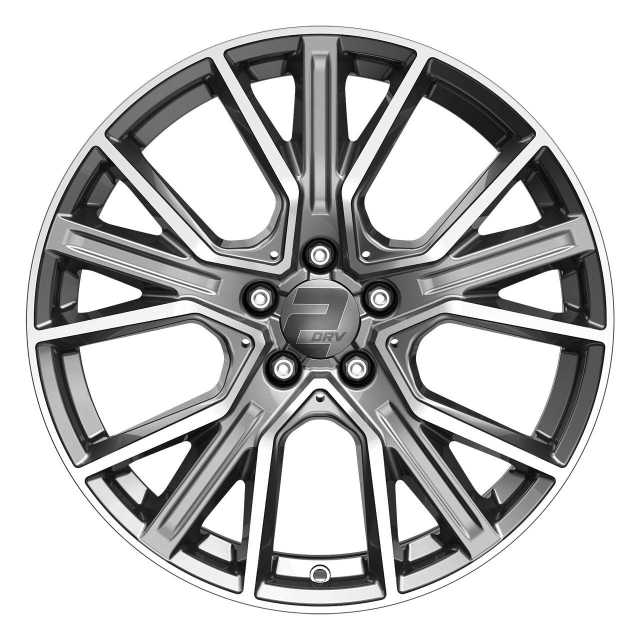 WHEELWORLD-2DRV WH34 daytona grey full machined 9.0Jx20 5x112 ET30