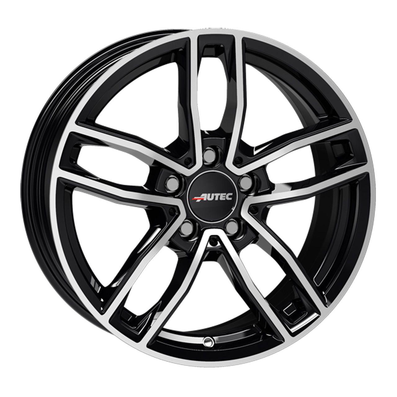 AUTEC TYP MC - MERCADOR schwarz poliert 6.5Jx16 5x112 ET38