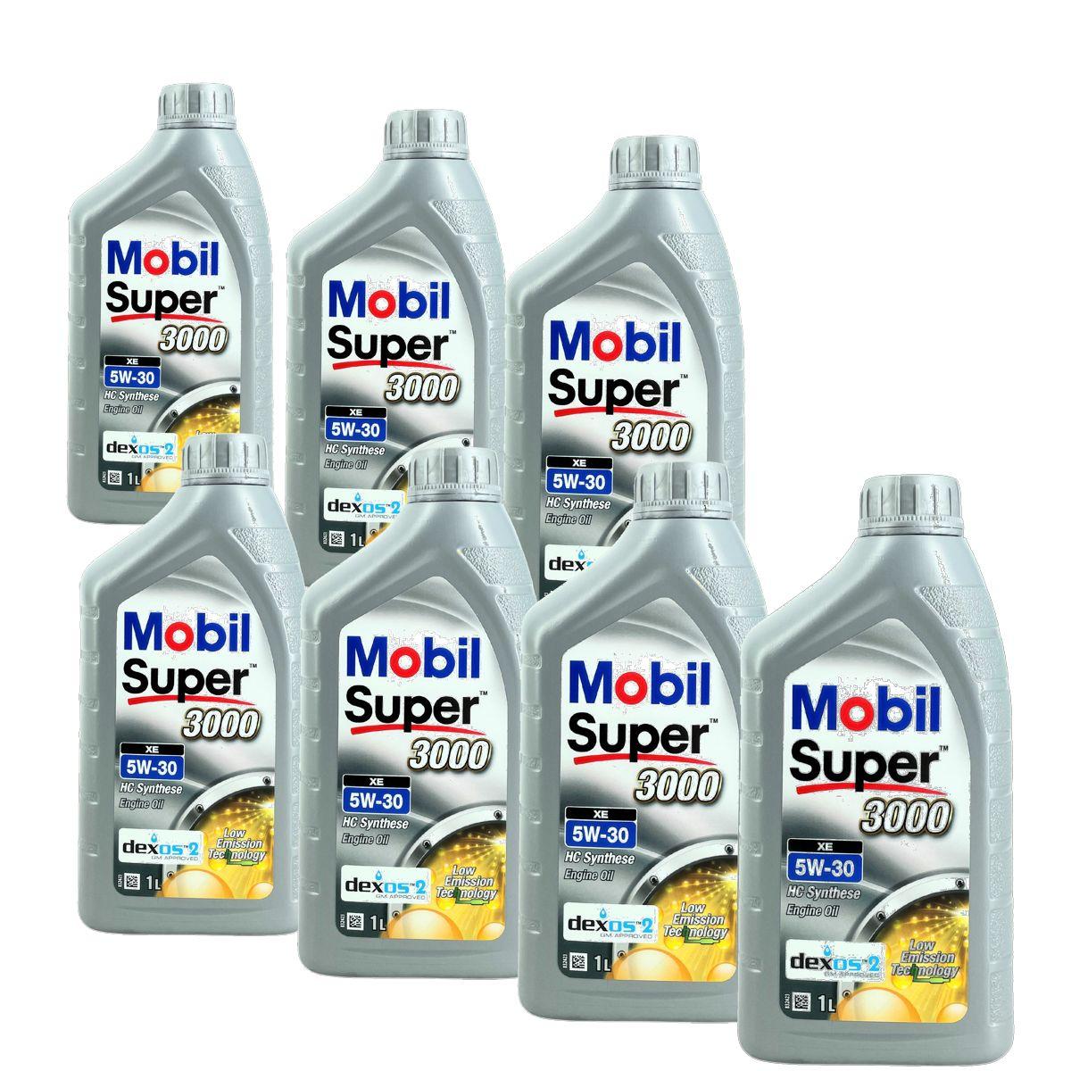 Mobil Super 3000 XE 5W-30 7x1 Liter