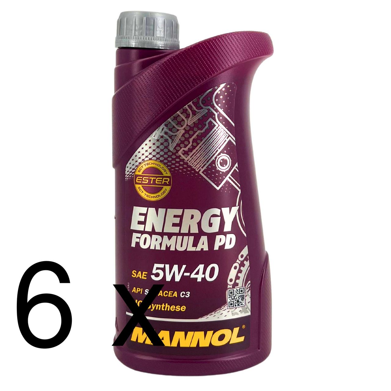 Mannol Energy Formula PD 5W-40 6x1 Liter