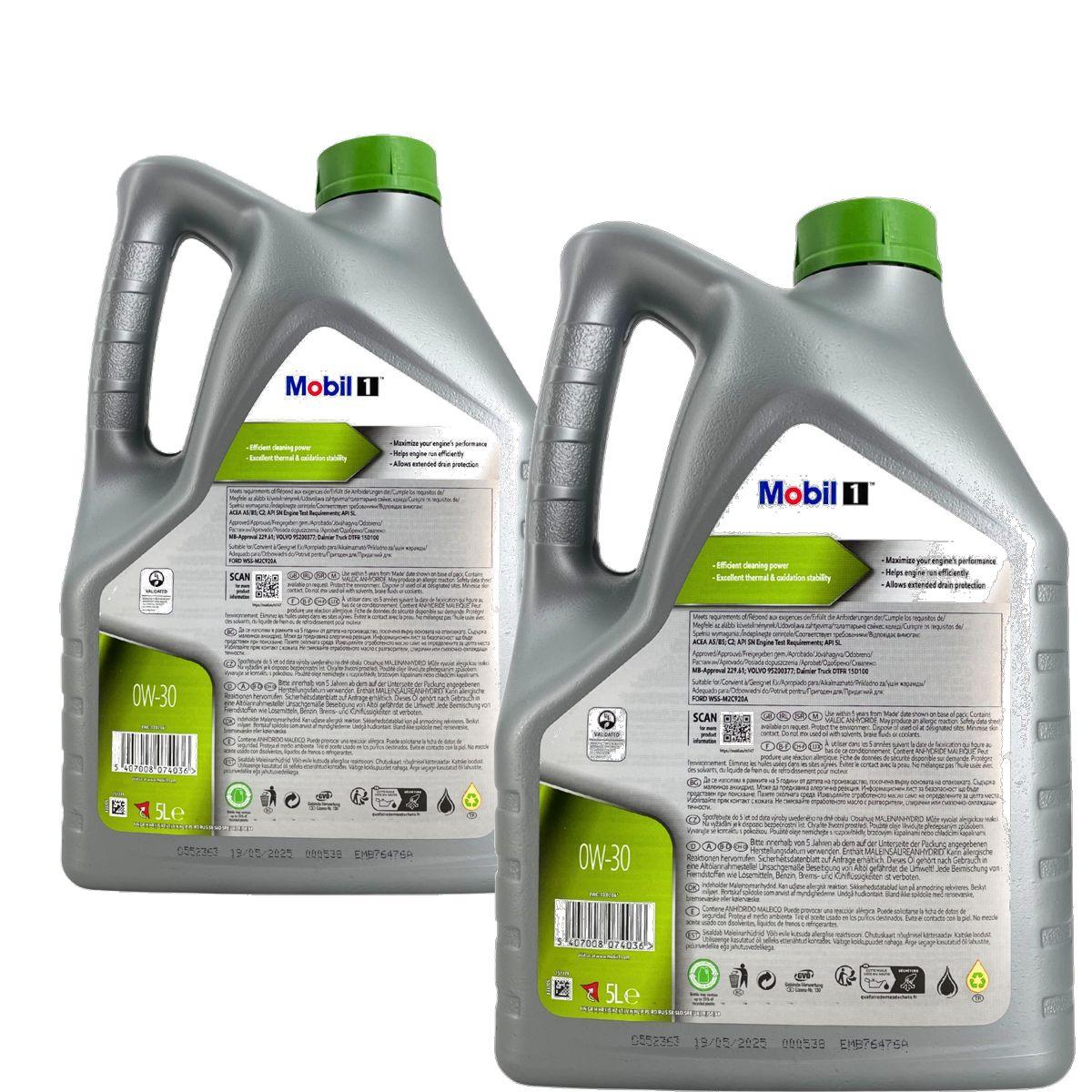 Mobil 1 ESP LV 0W-30 2x5 Liter