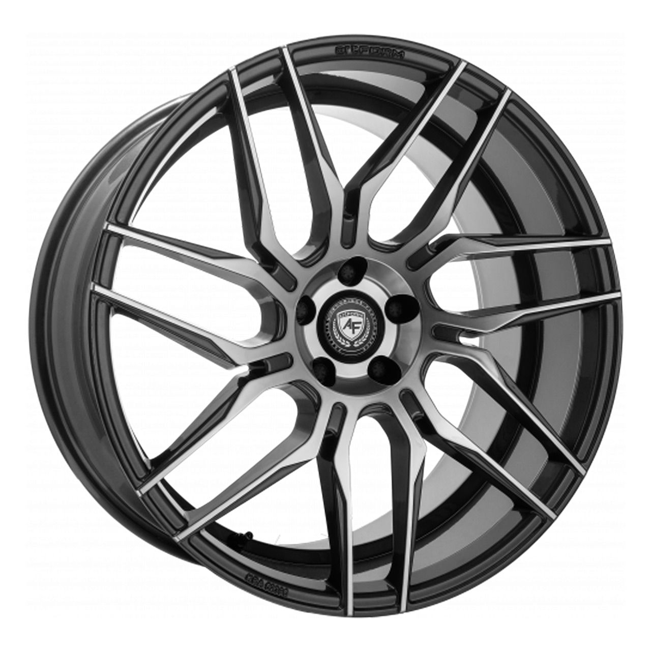 ARTFORM WHEELS AF-802 gunmetal polished 9.0Jx21 5x112 ET35