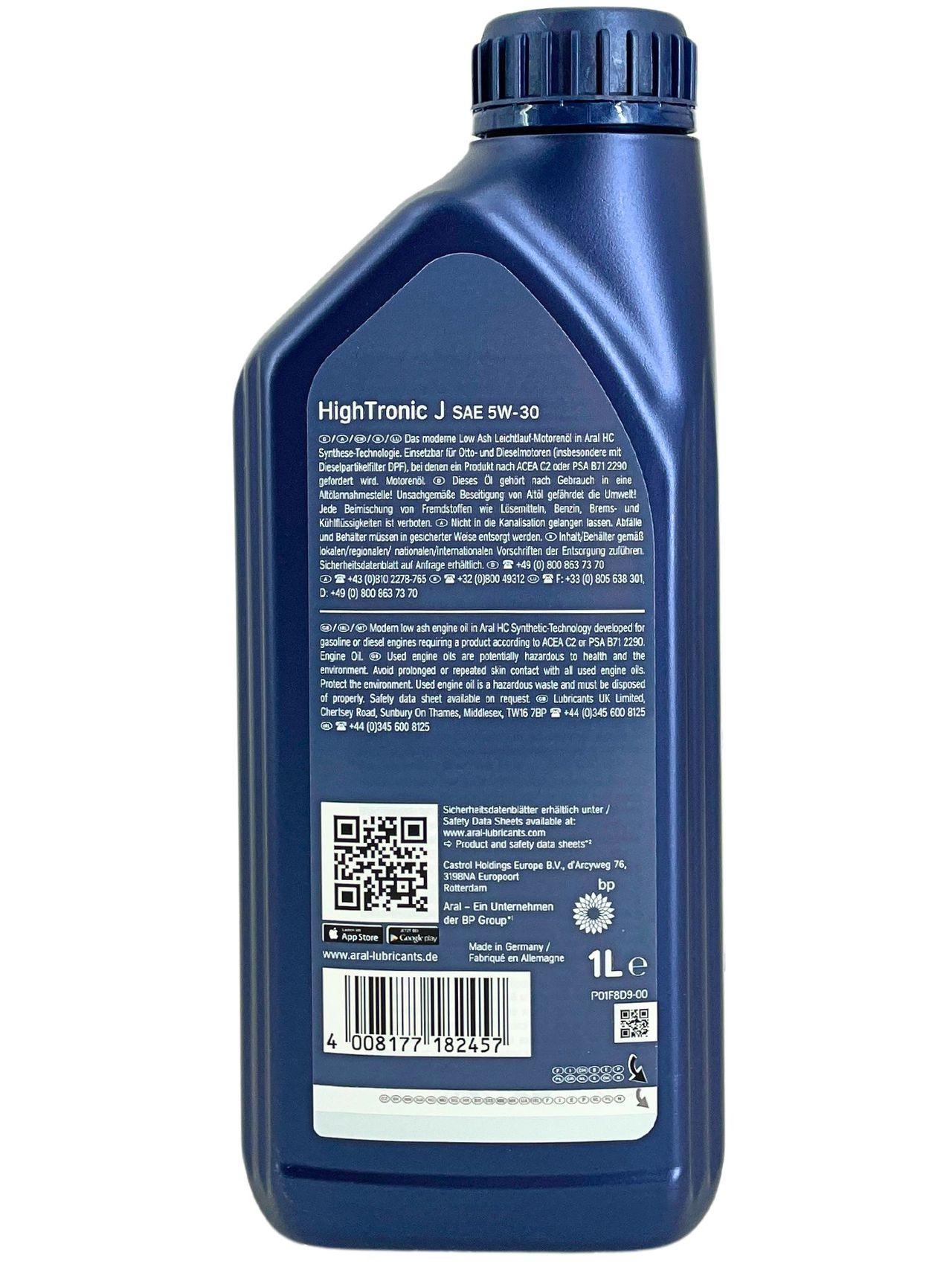 Aral HighTronic J 5W-30 1 Liter