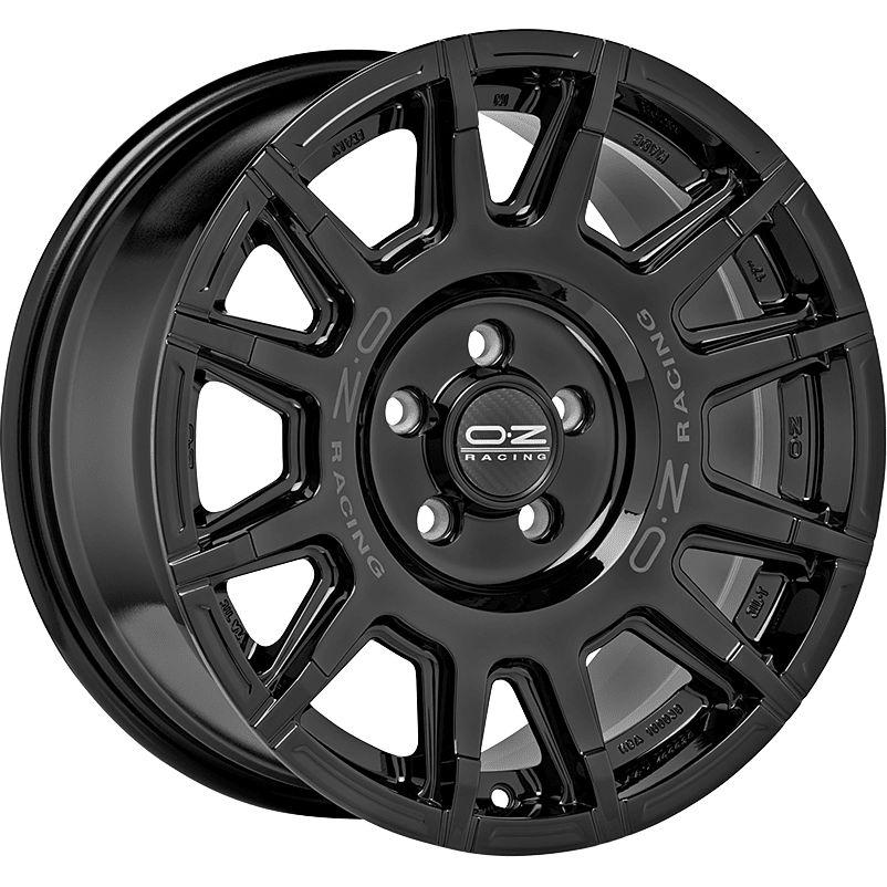 OZ RALLY LEGEND gloss black + dark lettering 8.0Jx17 6x139.7 ET25