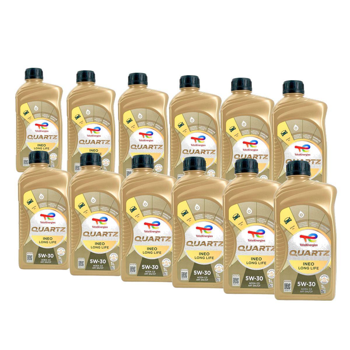 Total Quartz Ineo Longlife 5W-30 12x1 Liter