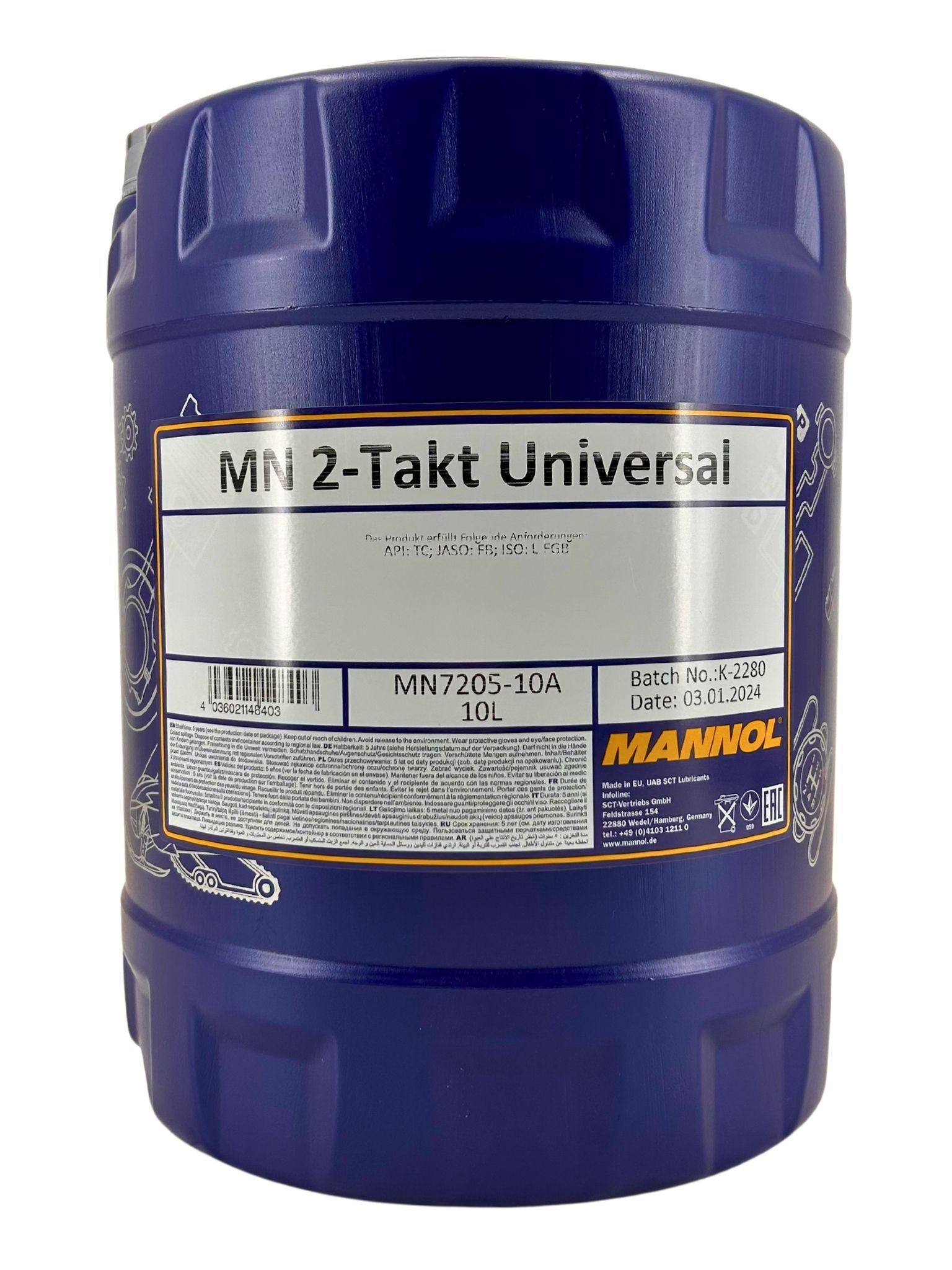Mannol 2-Takt Universal 10 Liter