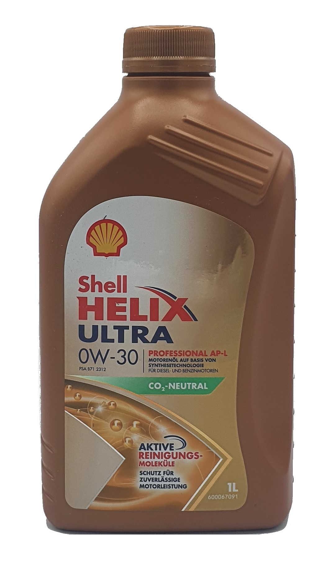 Shell Helix Ultra Professional AP-L 0W-30 1 Liter
