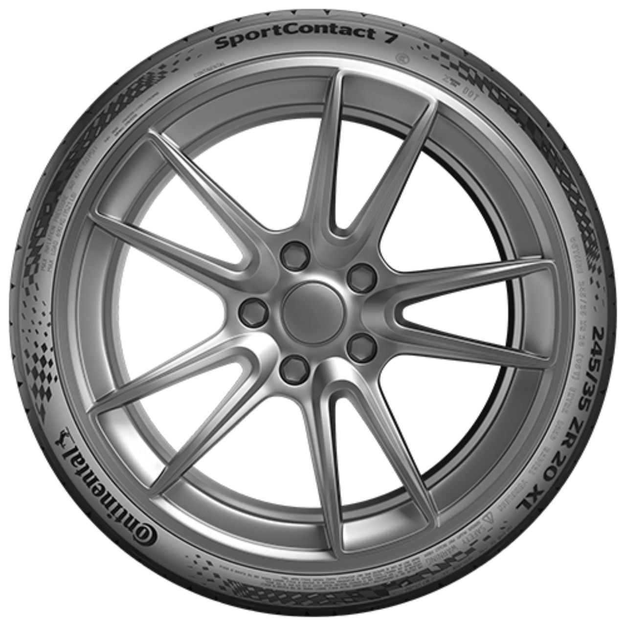 CONTINENTAL SPORTCONTACT 7 235/35R19 91Y FR BSW XL