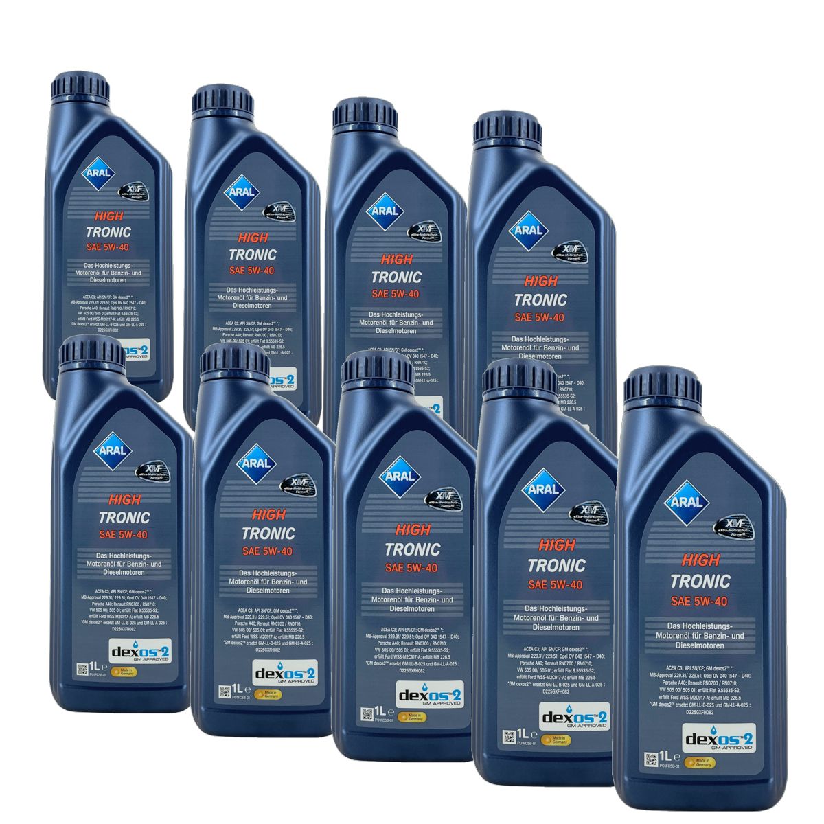 Aral HighTronic 5W-40 9x1 Liter