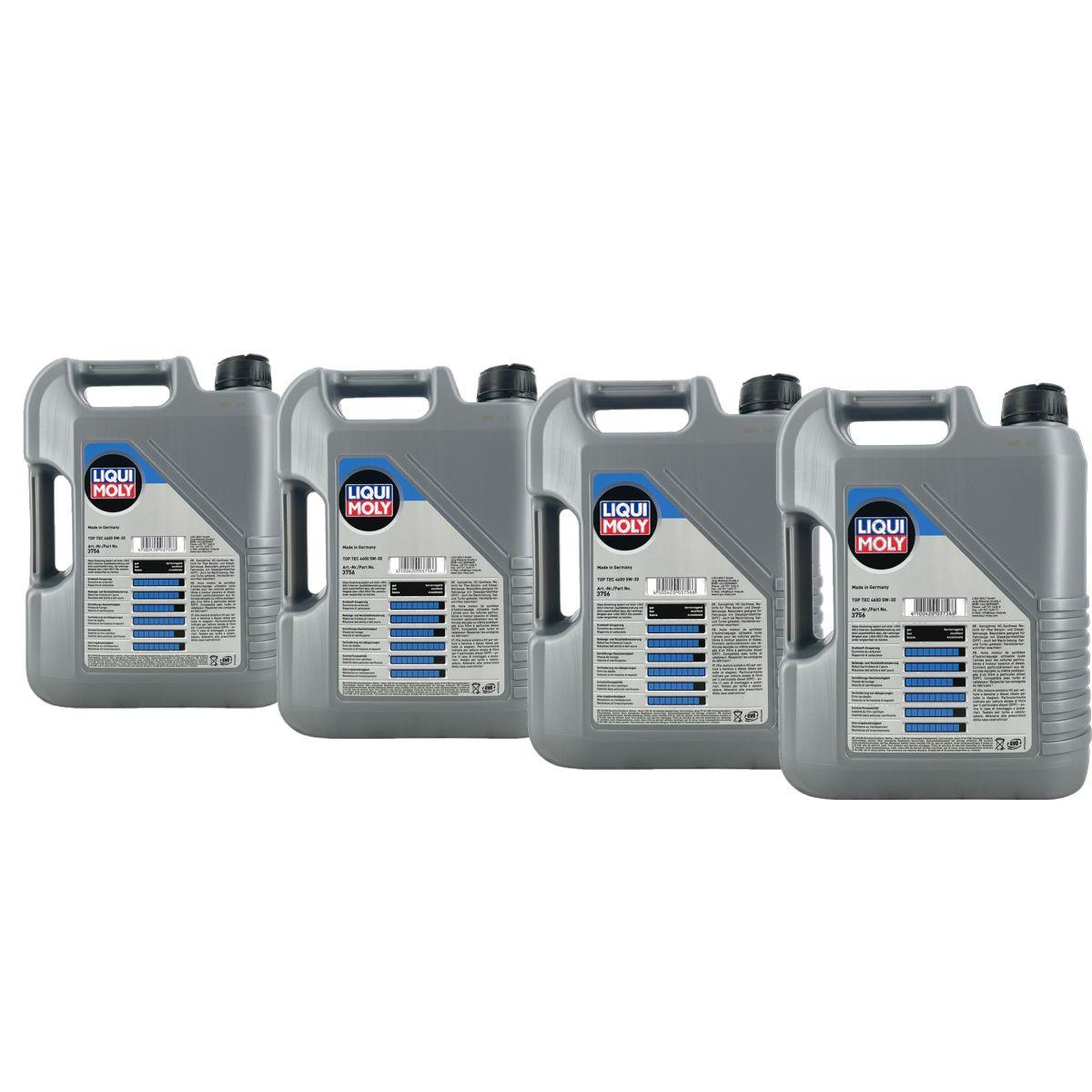 Liqui Moly Top Tec 4600 5W-30 4x5 Liter