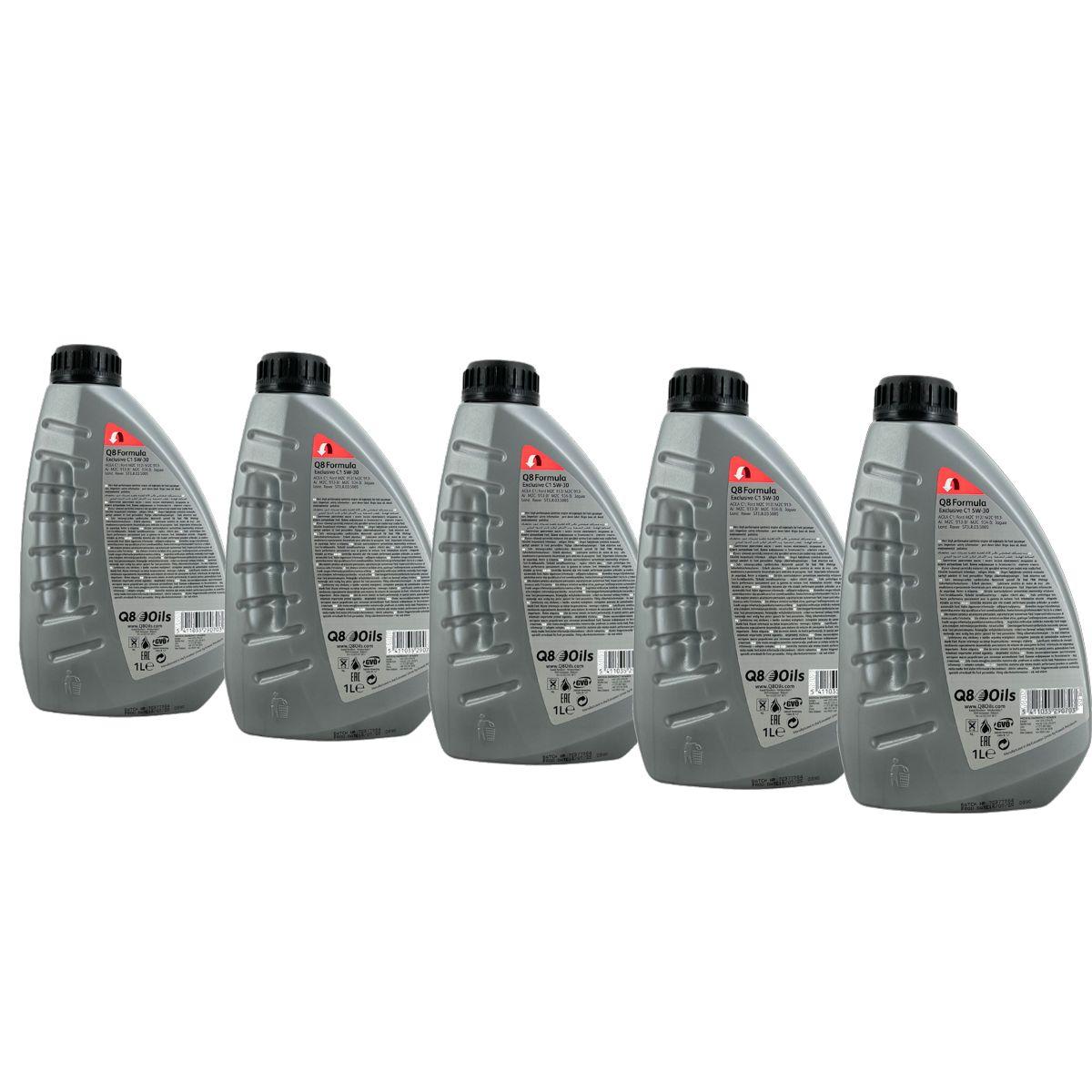 Q8 Formula Exclusive C1 5W-30 5x1 Liter