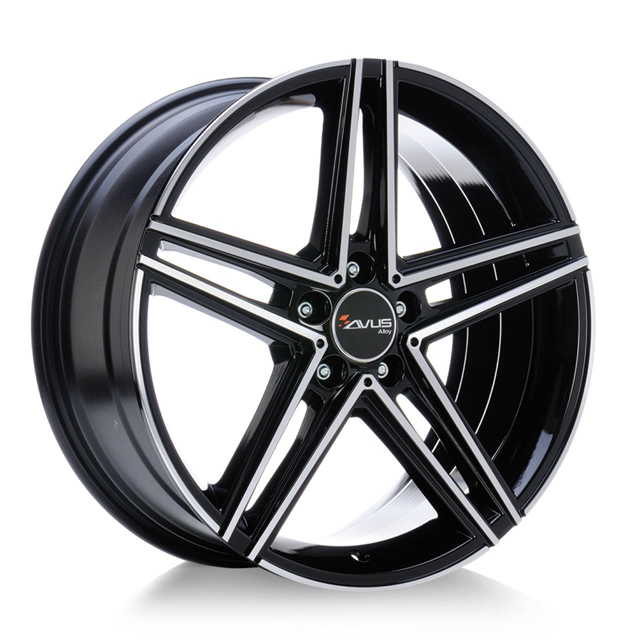 AVUS RACING AC-515K black polished 9.5Jx19 5x112 ET45