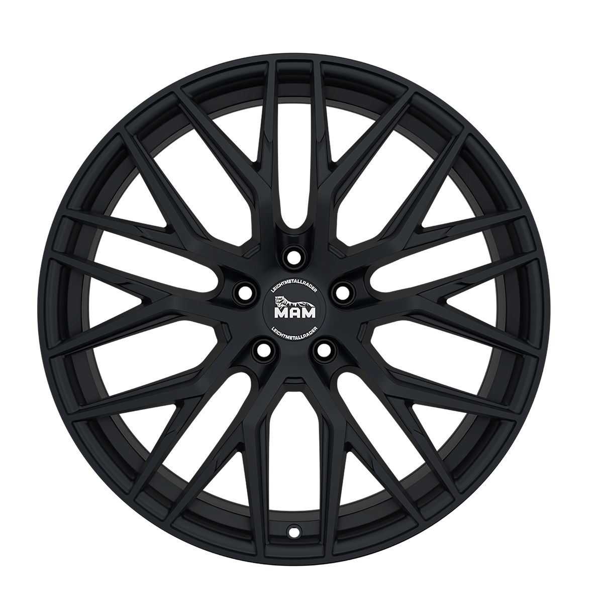 MAM WHEELS MAM RS4 matt black painted 8.0Jx18 5x112 ET30