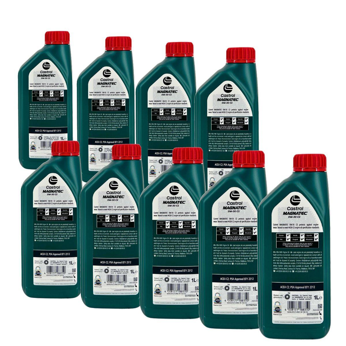 Castrol Magnatec 0W-30 C2 9x1 Liter