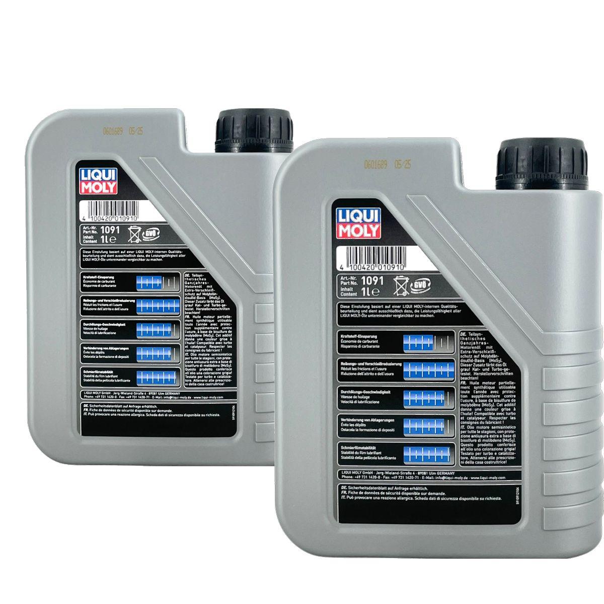 Liqui Moly MoS2 Leichtlauf 10W-40 2x1 Liter